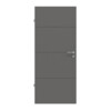 HÖRMANN Innentür Groove 34 Staubgrau RAL 7037 Lack DesignLine