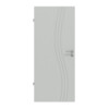 HÖRMANN Innentür Groove 53 Grau RAL 7035 Lack DesignLine