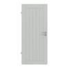 HÖRMANN Innentür Groove 54 Grau RAL 7035 Lack DesignLine