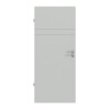 HÖRMANN Innentür Groove 78 Grau RAL 7035 Lack DesignLine