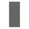 HÖRMANN Innentür Groove 78 Staubgrau RAL 7037 Lack DesignLine