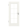 HÖRMANN Innentür Kontura 1 Weißlack ClassicLine mit Lichtausschnitt LA Sprosse 2/4