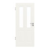 HÖRMANN Innentür Montana 4 Weißlack ClassicLine mit Lichtausschnitt LA