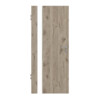 HÖRMANN Innentür Pure 1 Nordeiche Duradecor DesignLine mit Lichtausschnitt Bandseite