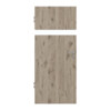 HÖRMANN Innentür Pure 1 Nordeiche Duradecor DesignLine mit Lichtausschnitt quer