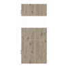 HÖRMANN Innentür Pure 2 Nordeiche Duradecor DesignLine mit Lichtausschnitt quer mit bündiger Lisene Plain 79-7