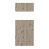 HÖRMANN Innentür Pure 2 Nordeiche Duradecor DesignLine mit Lichtausschnitt quer mit Lisene Plain 79