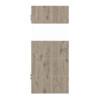 HÖRMANN Innentür Pure 2 Nordeiche Duradecor DesignLine mit Lichtausschnitt quer mit Lisene Plain 80