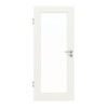 JELD-WEN Innentür Shape 1F Brillantweiß ähnl. RAL 9016 ExpertLack mit Lichtausschnitt LA-1G