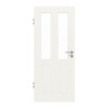 JELD-WEN Innentür Shape 4F Brillantweiß ähnl. RAL 9016 ExpertLack mit Lichtausschnitt LA-2G