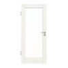JELD-WEN Innentür Solist 1F Brillantweiß ähnl. RAL 9016 ExpertLack mit Lichtausschnitt LA-1G