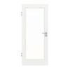 GARANT Objektinnentür D354-60 Designer White Resopal mit Lichtausschnitt LA-3