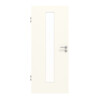 GARANT Objektinnentür 0105-60 Pearl White CePaL mit Lichtausschnitt LA-4 mittig
