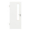 GARANT Objektinnentür D354-60 Designer White Resopal mit Lichtausschnitt LA-5 schlossseitig