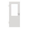 GARANT Objektinnentür 0160-60 Silver Grey CePaL mit Lichtausschnitt LA-6