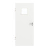 GARANT Objektinnentür D354-60 Designer White Resopal mit Lichtausschnitt LA-7