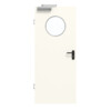 GARANT Rauchschutztür 0105-60 Pearl White CePaL mit Lichtausschnitt LA-13