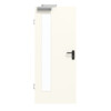 GARANT Rauchschutztür 0105-60 Pearl White CePaL mit Lichtausschnitt LA-4 bandseitig