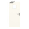 GARANT Rauchschutztür 0105-60 Pearl White CePaL mit Lichtausschnitt LA-7
