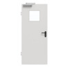 GARANT Rauchschutztür 0160-60 Silver Grey CePaL mit Lichtausschnitt LA-8