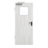 GARANT Rauchschutztür Authentic Grigio GCK08 mit Lichtausschnitt LA-9