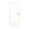 GARANT Schallschutztür 0105-60 Pearl White CePaL mit Lichtausschnitt LA-DIN