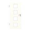 GARANT Schallschutztür U11026SD Kristallweiß GHK08 mit Lichtausschnitt LA-10