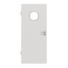 GARANT Schallschutztür 0160-60 Silver Grey CePaL mit Lichtausschnitt LA-12