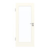 GARANT Schallschutztür 0105-60 Pearl White CePaL mit Lichtausschnitt LA-2