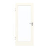 GARANT Schallschutztür 0105-60 Pearl White CePaL mit Lichtausschnitt LA-3