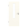 GARANT Schallschutztür 0105-60 Pearl White CePaL mit Lichtausschnitt LA-5 mittig