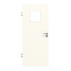 GARANT Schallschutztür 0105-60 Pearl White CePaL mit Lichtausschnitt LA-8