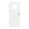 GARANT Schallschutztür D354-60 Designer White Resopal mit Lichtausschnitt LA-9