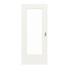 JELD-WEN Schiebetür Classic Brillantweiß ähnl. RAL 9016 ExpertLack mit Lichtausschnitt LÖ-33
