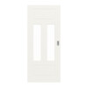 JELD-WEN Schiebetür Contour 4FS Brillantweiß ähnl. RAL 9016 ExpertLack mit Lichtausschnitt LA-2G