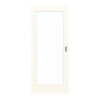 GARANT Schiebetür 0105-60 Pearl White CePaL mit Lichtausschnitt LA-3
