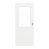 GARANT Schiebetür D354-60 Designer White Resopal mit Lichtausschnitt LA-6