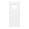 GARANT Schiebetür D354-60 Designer White Resopal mit Lichtausschnitt LA-8