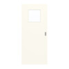 GARANT Schiebetür 0105-60 Pearl White CePaL mit Lichtausschnitt LA-9