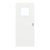 GARANT Schiebetür D354-60 Designer White Resopal mit Lichtausschnitt LA-9
