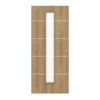 CLASSEN Schiebetür 4.11 Hickory Eiche CPL mit Lichtausschnitt