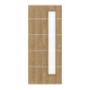 CLASSEN Schiebetür 4.12 Hickory Eiche CPL mit Lichtausschnitt