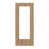CLASSEN Schiebetür 4.3 Hickory Eiche CPL mit Lichtausschnitt
