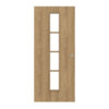 CLASSEN Schiebetür 4.6 Hickory Eiche CPL mit Lichtausschnitt