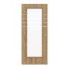 CLASSEN Schiebetür 4.9 Hickory Eiche CPL mit Lichtausschnitt