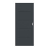 HÖRMANN Schiebetür Groove 14 Anthrazit RAL 7016 Lack DesignLine
