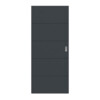 HÖRMANN Schiebetür Groove 15 Anthrazit RAL 7016 Lack DesignLine