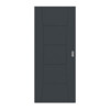HÖRMANN Schiebetür Groove 22 Anthrazit RAL 7016 Lack DesignLine