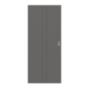 HÖRMANN Schiebetür Groove 23 Staubgrau RAL 7037 Lack DesignLine
