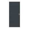 HÖRMANN Schiebetür Groove 27 Anthrazit RAL 7016 Lack DesignLine